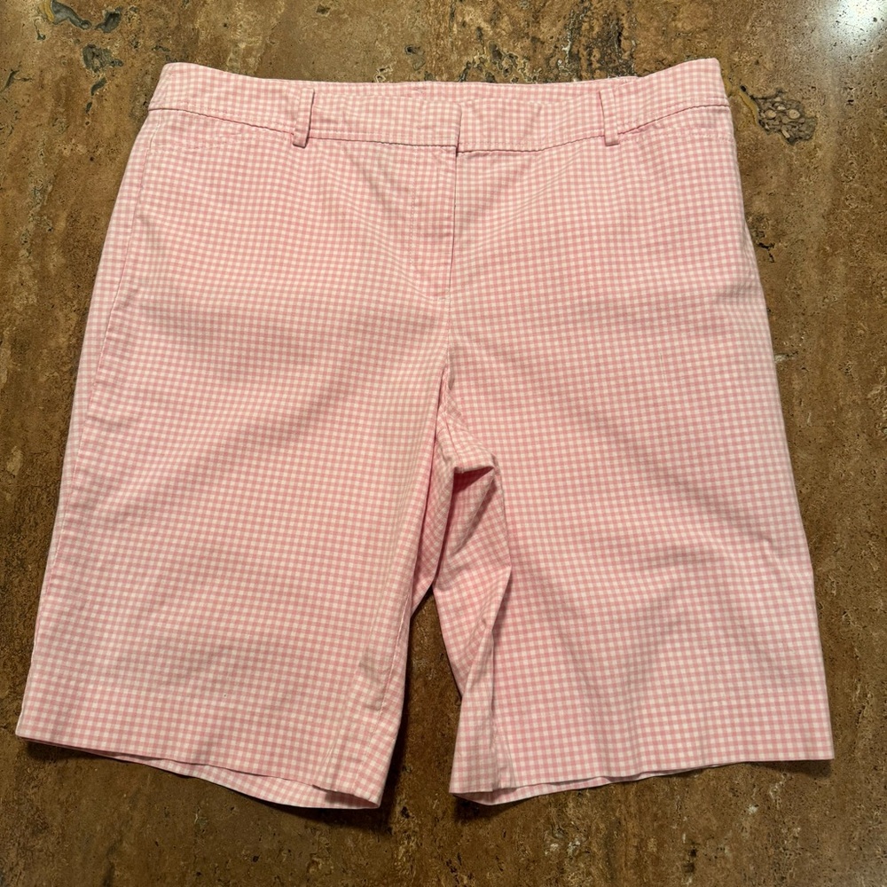 Talbots Pink Gingham Women's Shorts